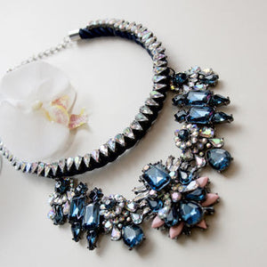 Sophia Rhinestone Statement Necklace