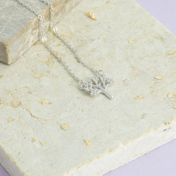 Silver Wishing Tree Necklace